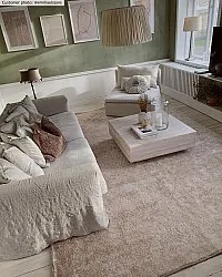 Tapis à poils longs - Cosy (beige)