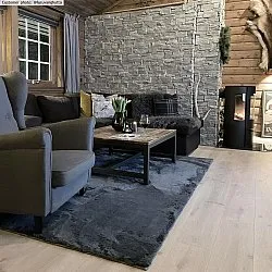 Tapis à poils longs - Aranga Super Soft Fur (anthracite)