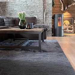 Tapis à poils longs - Aranga Super Soft Fur (anthracite)