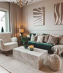 Tapis en laine - Coastal (crème)