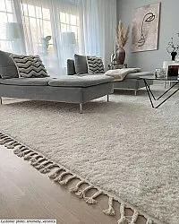 Tapis à poils longs - Cudillero (beige)