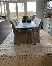 Tapis à poils longs - Orellana (beige)