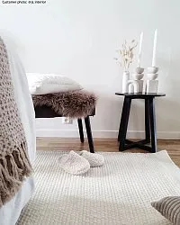 Tapis en laine - Coastal (blanc)