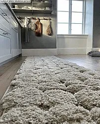 Tapis à poils longs - Fondi (beige)