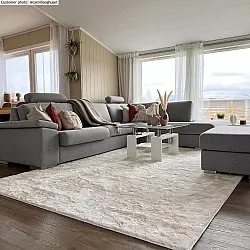 Tapis à poils longs - Aranga Super Soft Fur (blanc)