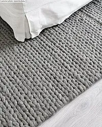 Tapis en laine - Lynmouth (gris clair)