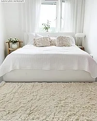 Tapis en laine - Aliste Wool Shaggy (blanc neige)