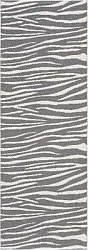 Tapis en plastique - Le tapis de Horred Zebra (gris)