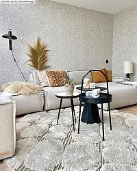 Tapis ronds - Fondi (beige)