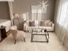 tapis pour canapé beige