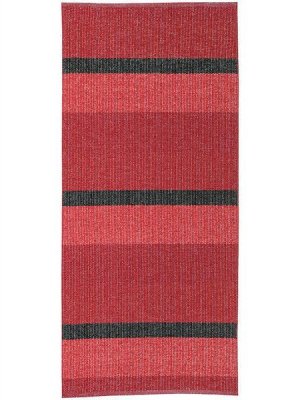 Tapis en plastique - Le tapis de Horred Block metallic (rouge)