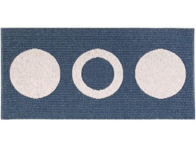 Tapis en plastique - Le tapis de Horred Circle (bleu)