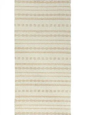 Tapis en plastique et fil - Horredsmattan Asta Mix (blanc)