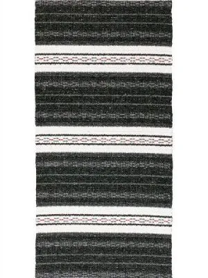 Tapis en plastique et fil - Horredsmattan Asta Mix (noir)