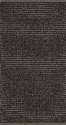 Tapis en plastique et fil - Horredsmattan Marion Mix (noir)