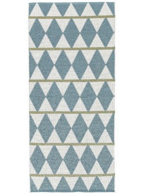 Tapis en plastique - Le tapis de Horred Zigge (bleu)