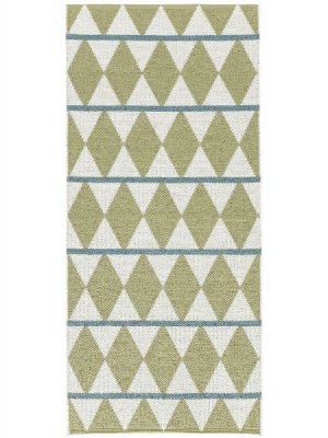 Tapis en plastique - Le tapis de Horred Zigge (olive)