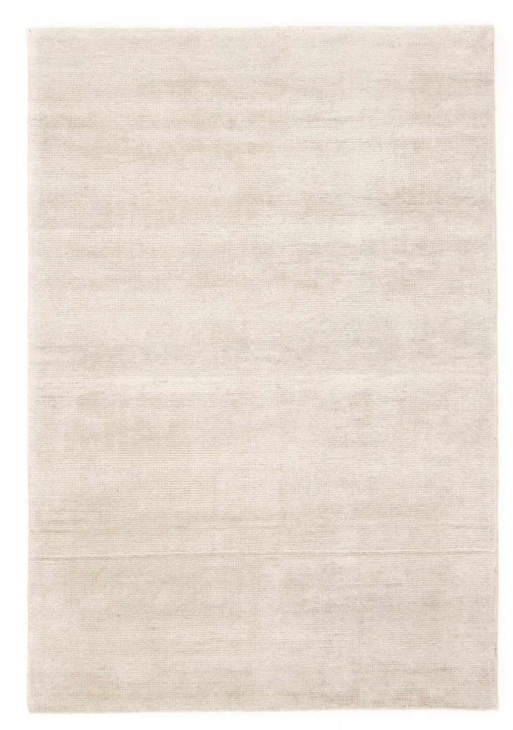 Tapis en soie de bambou - Faliraki (gris clair)