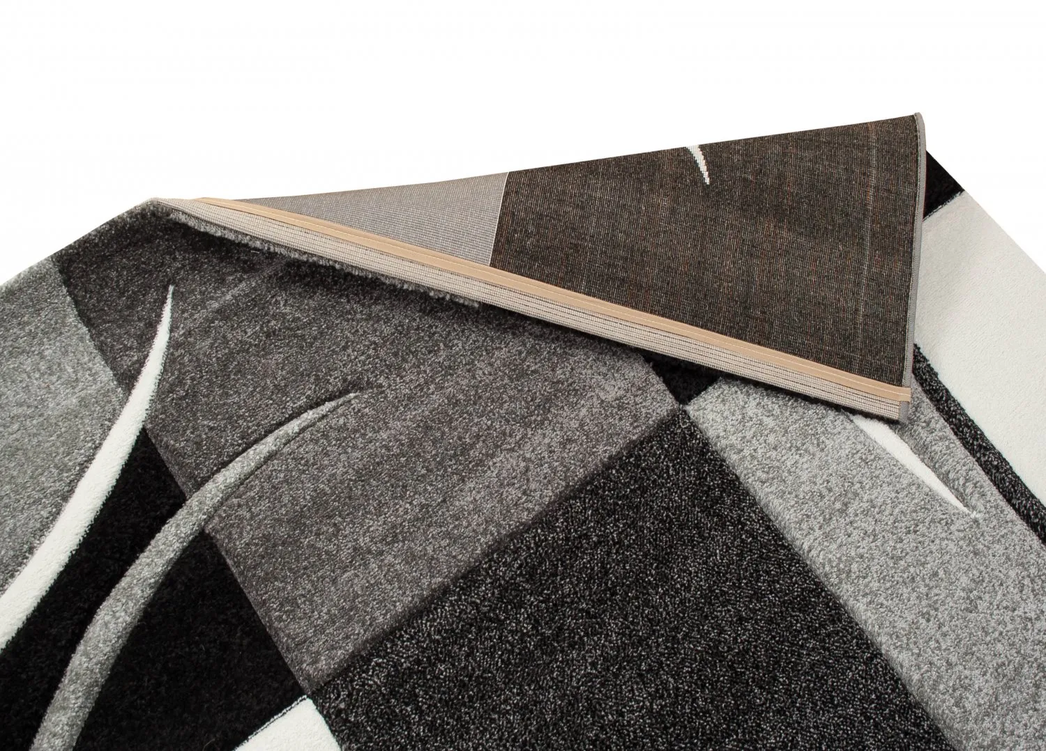 Tapis Wilton - London Patch (noir)