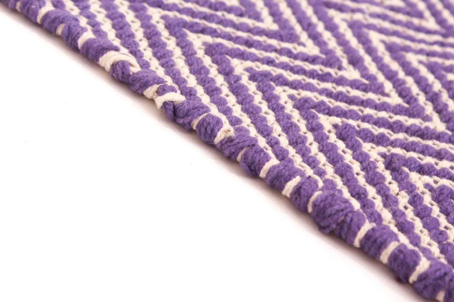 Tapis patchwork - Marina (violet)