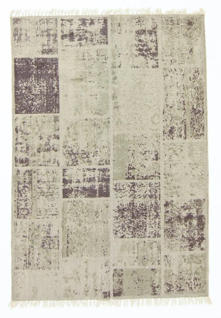 Tapis patchwork - Lismore (vert)