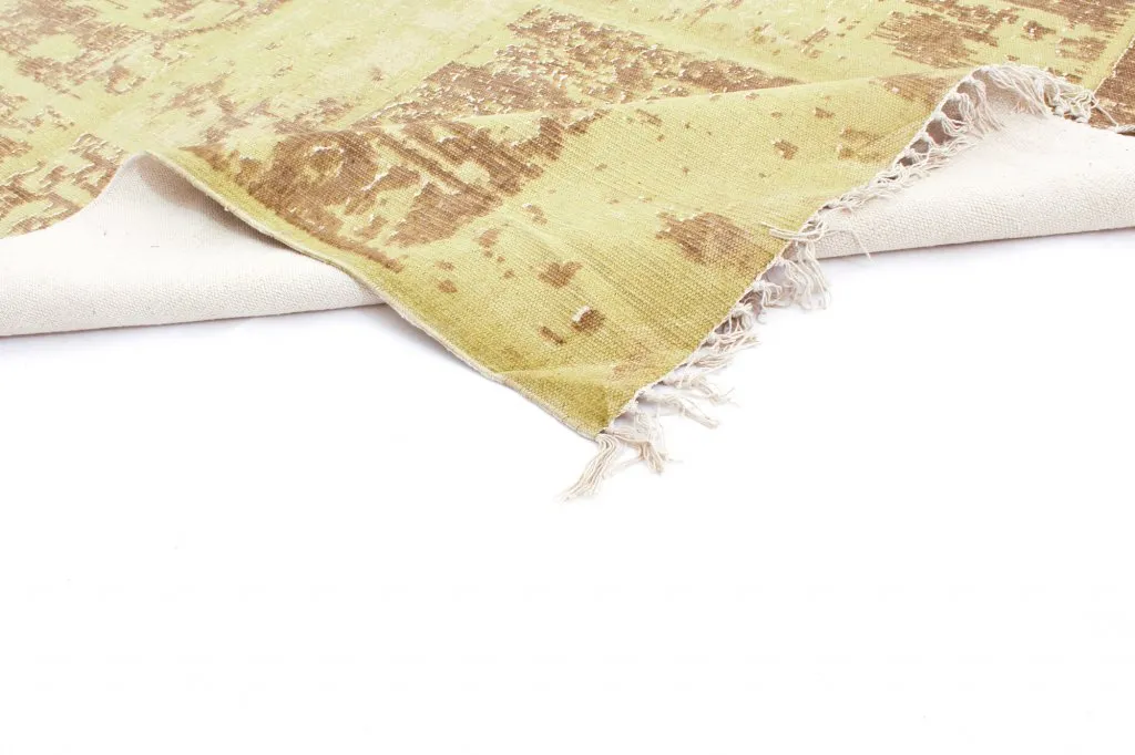 Tapis patchwork - Bastia (vert)