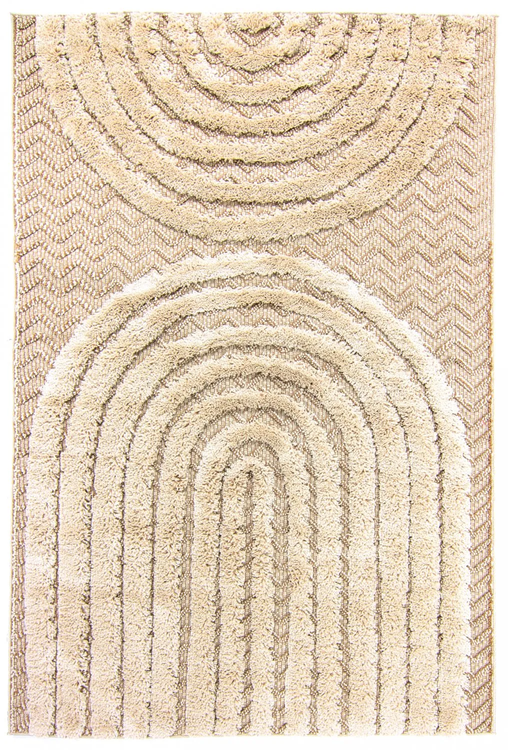 Tapis à poils longs - Ronda (beige)