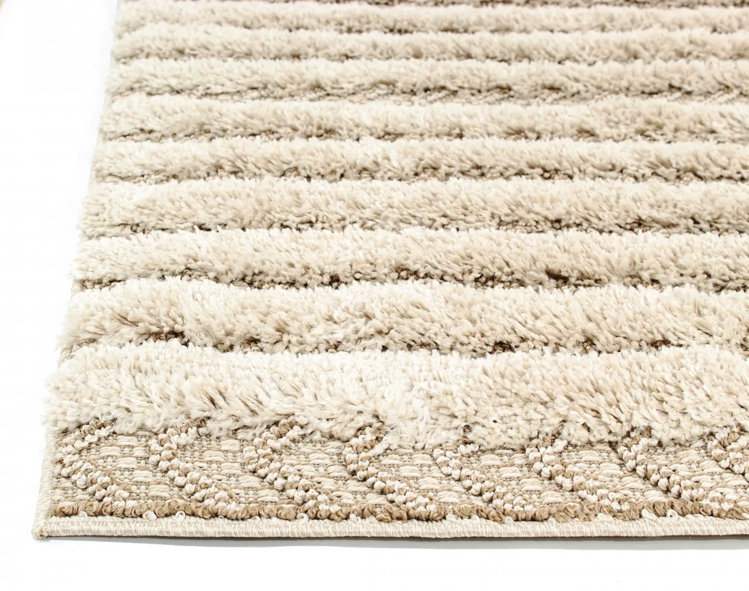 Tapis à poils longs - Ronda (beige)