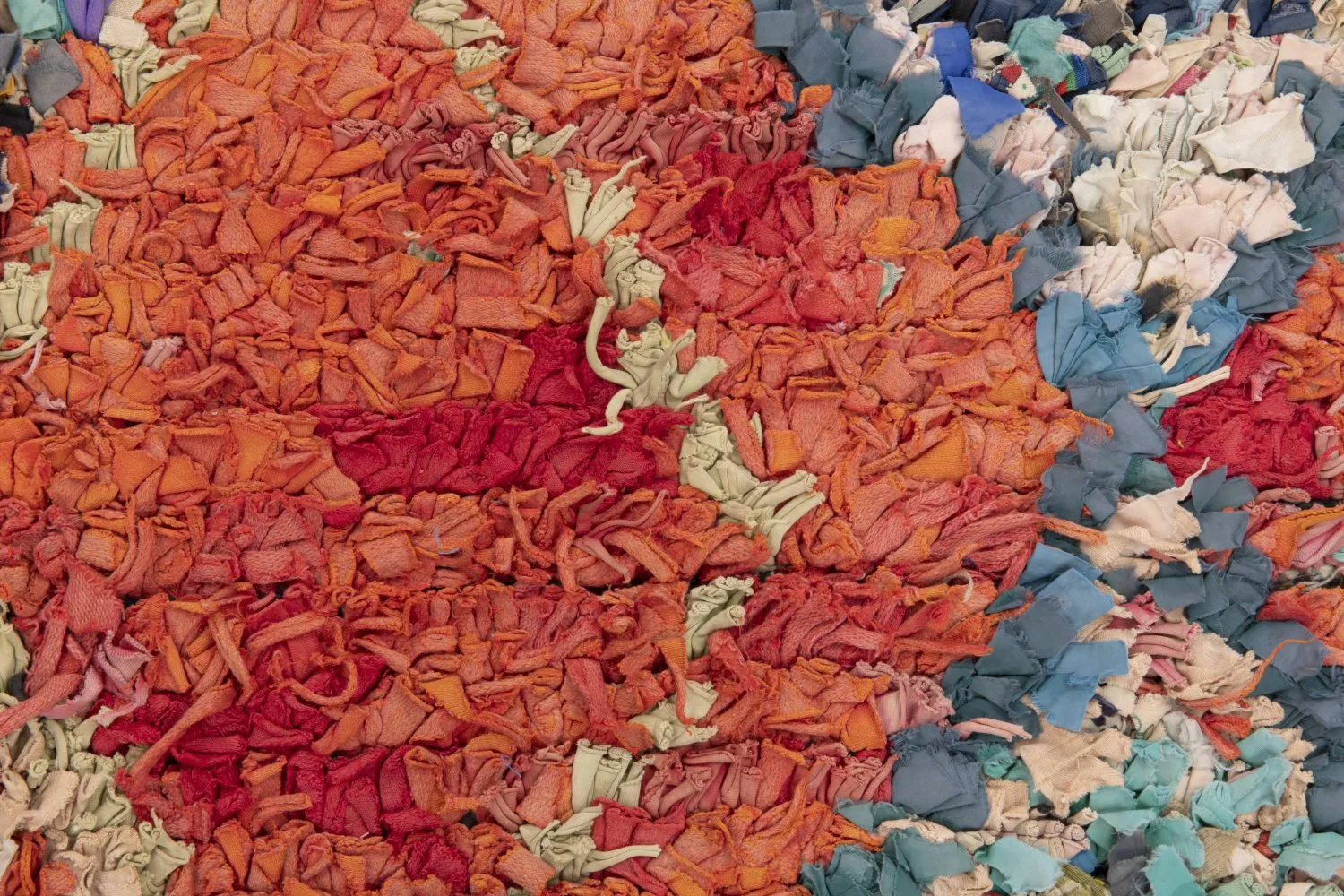 Tapis Marocain Berbère Boucherouite 195 x 115 cm