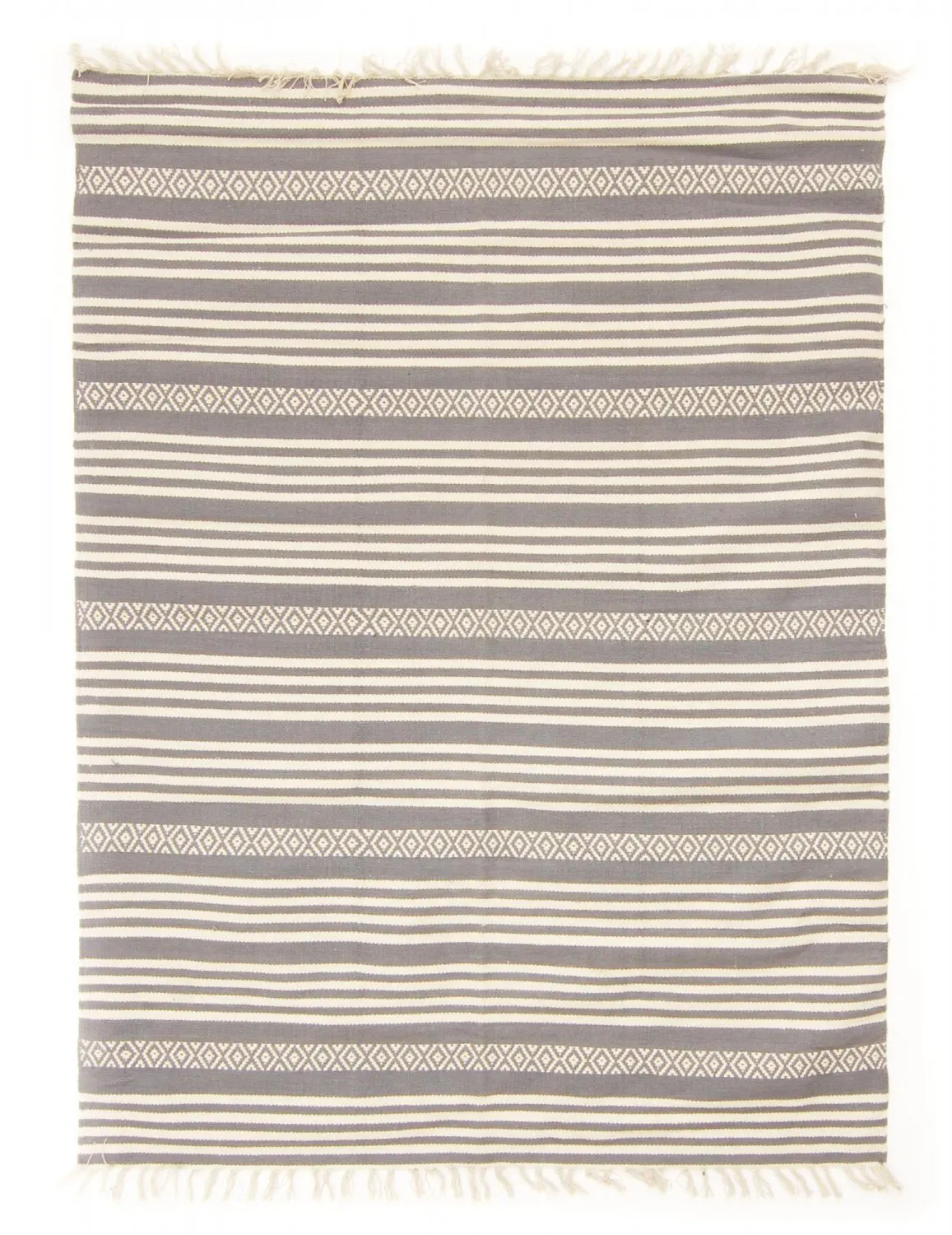 Tapis patchwork - Ystad (gris)