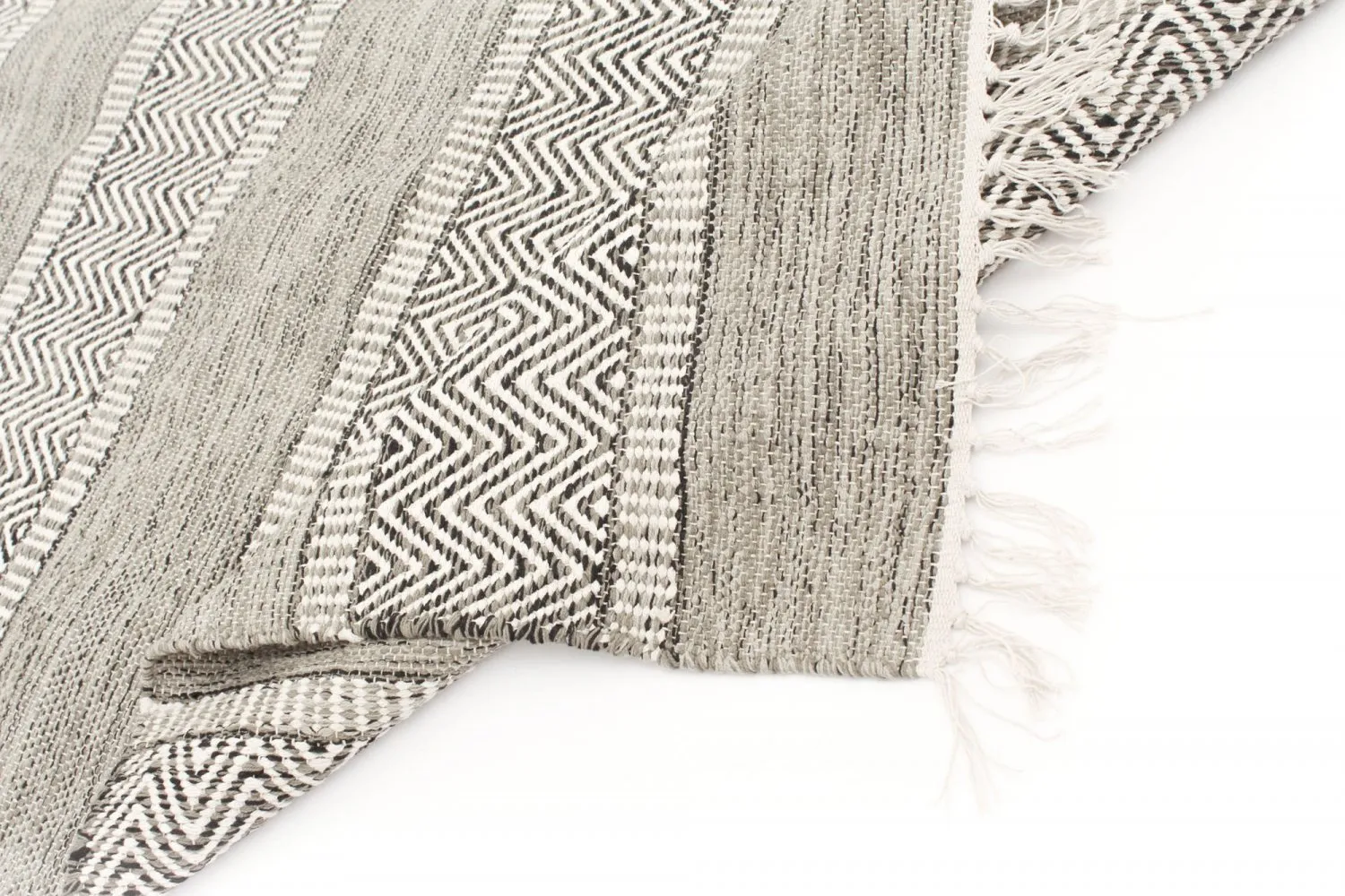 Tapis patchwork - Havtorn (gris)