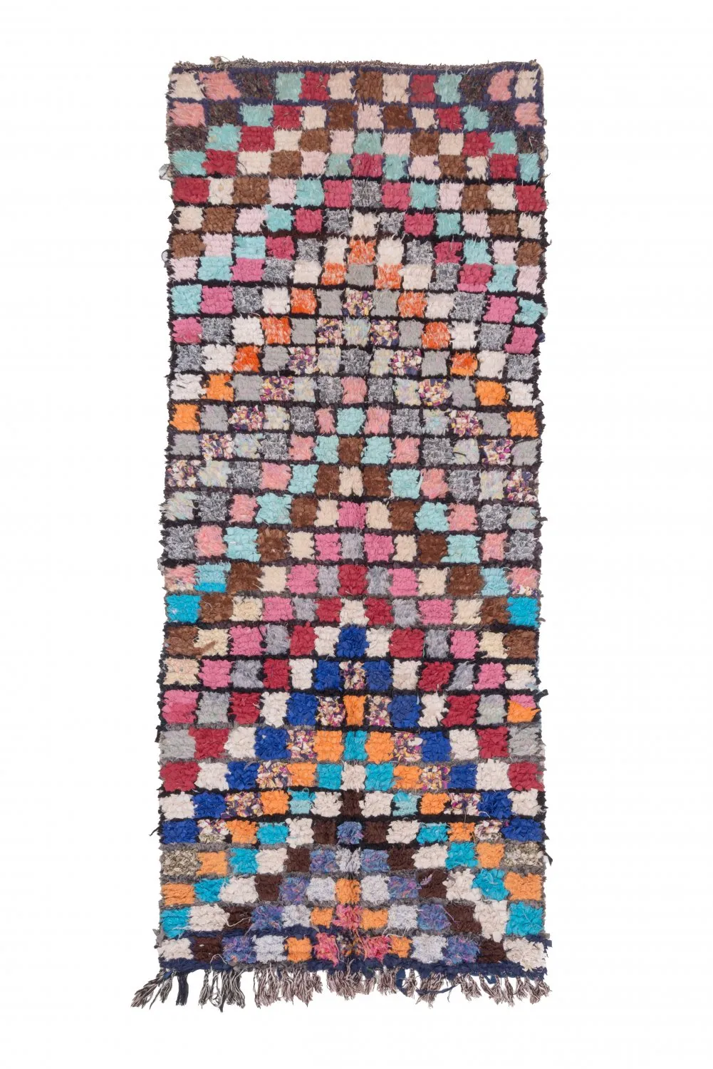 Tapis Marocain Berbère Boucherouite 275 x 110 cm