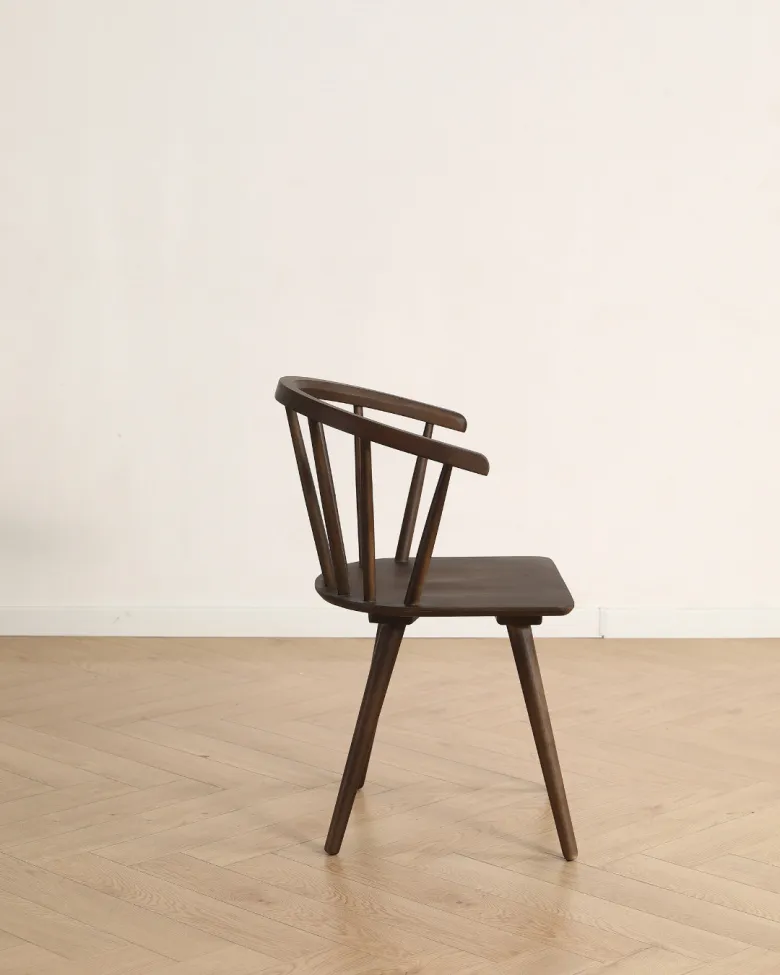 Chaise - Astrid (marron) - 2 pièces
