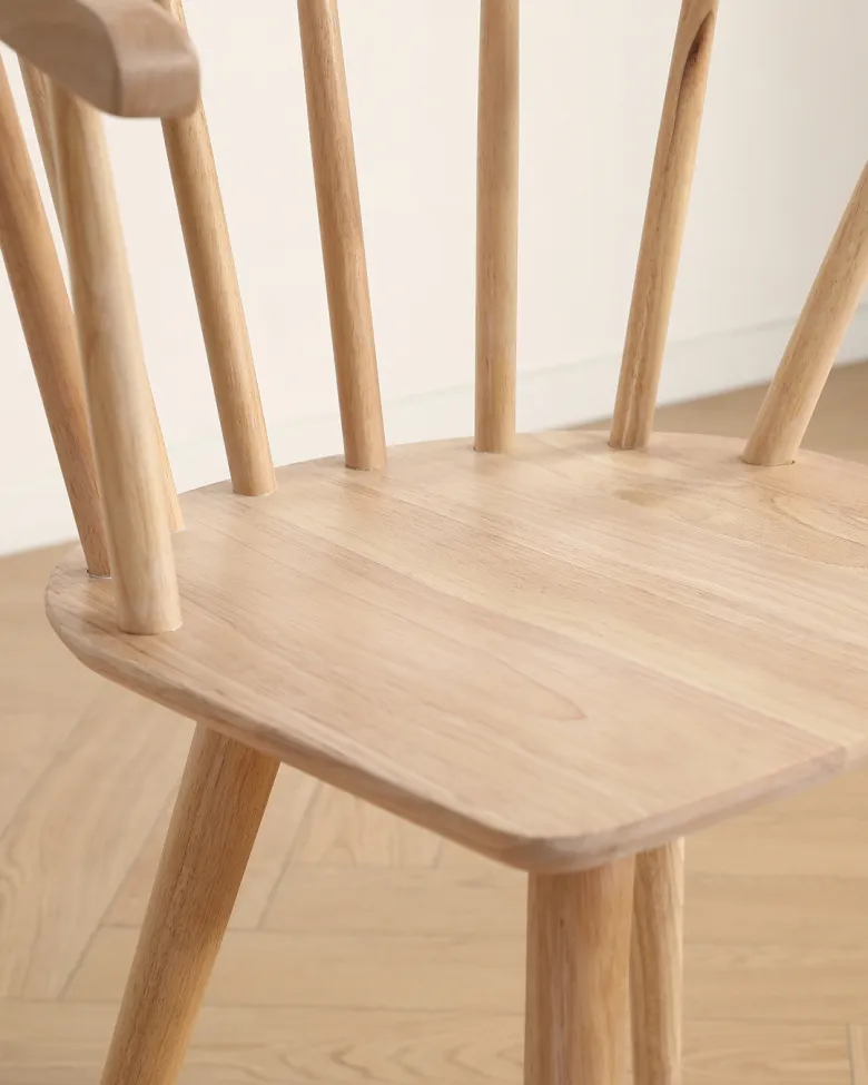 Chaise - Astrid (pigmenté blanc) - 2 pièces