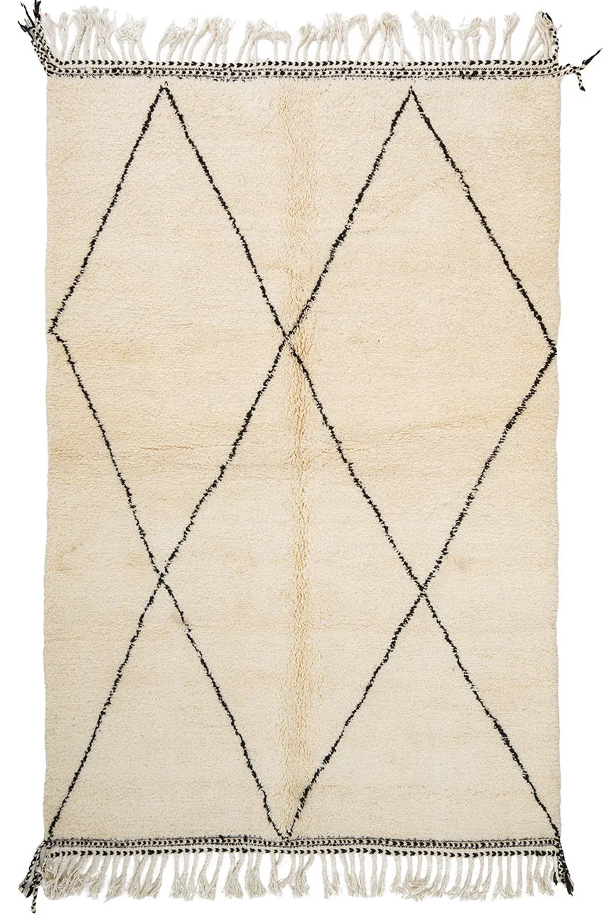 Tapis kilim marocain Beni Ourain 165 x 260 cm