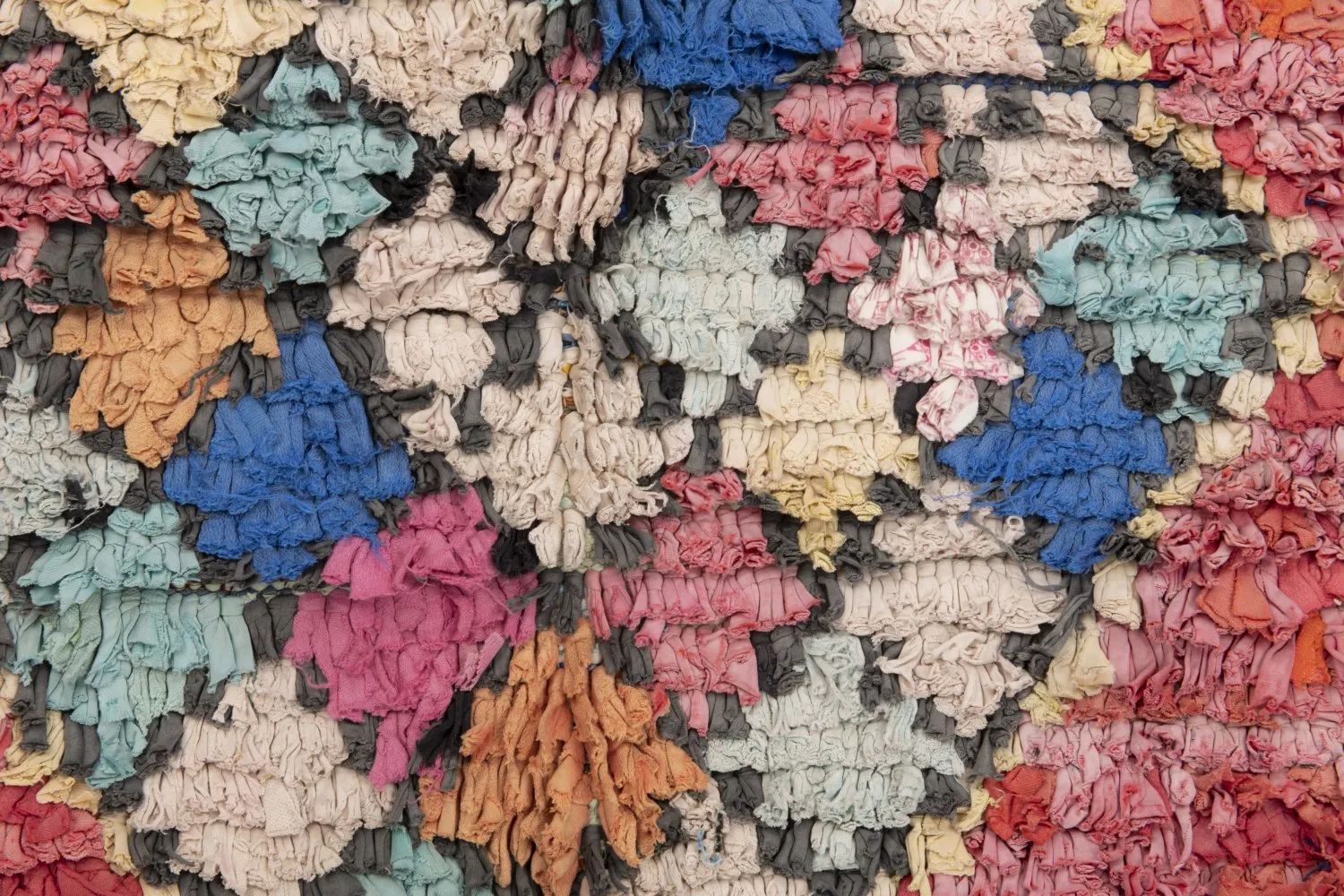 Tapis Marocain Berbère Boucherouite 230 x 155 cm