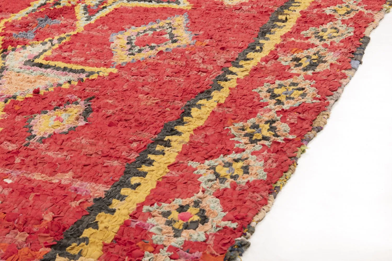 Tapis Marocain Berbère Boucherouite 250 x 145 cm