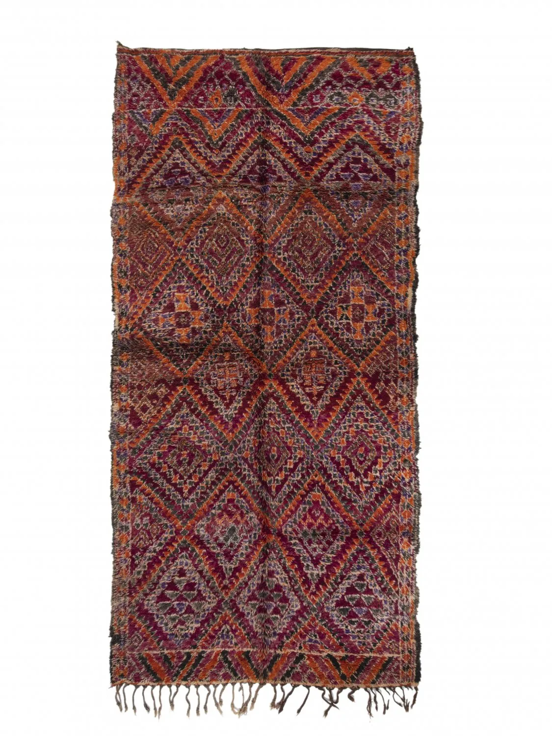 Tapis Kilim marocain Azilal Édition spéciale 390 x 180 cm