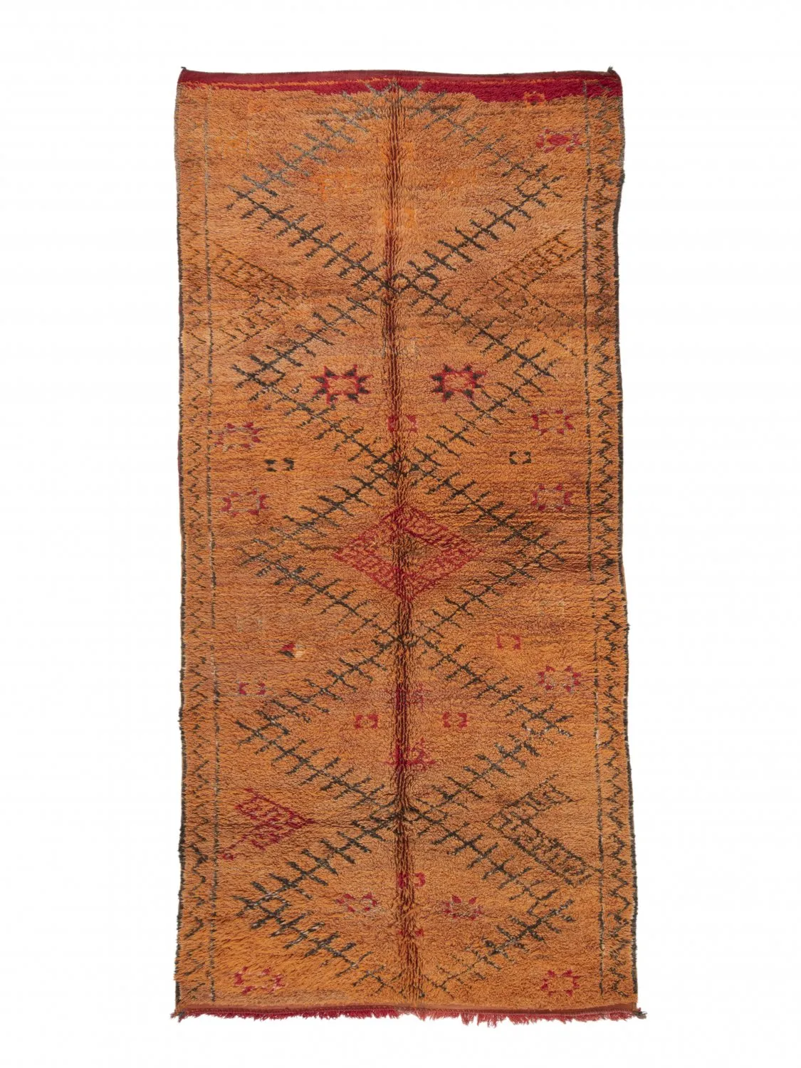 Tapis Kilim marocain Azilal Édition spéciale 360 x 170 cm