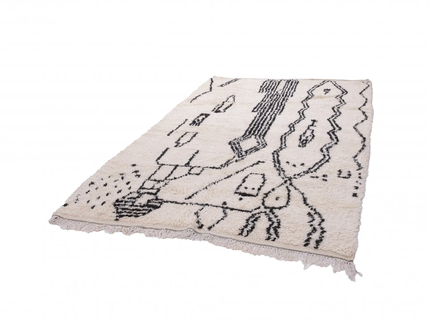Tapis Kilim marocain Azilal 300 x 190 cm