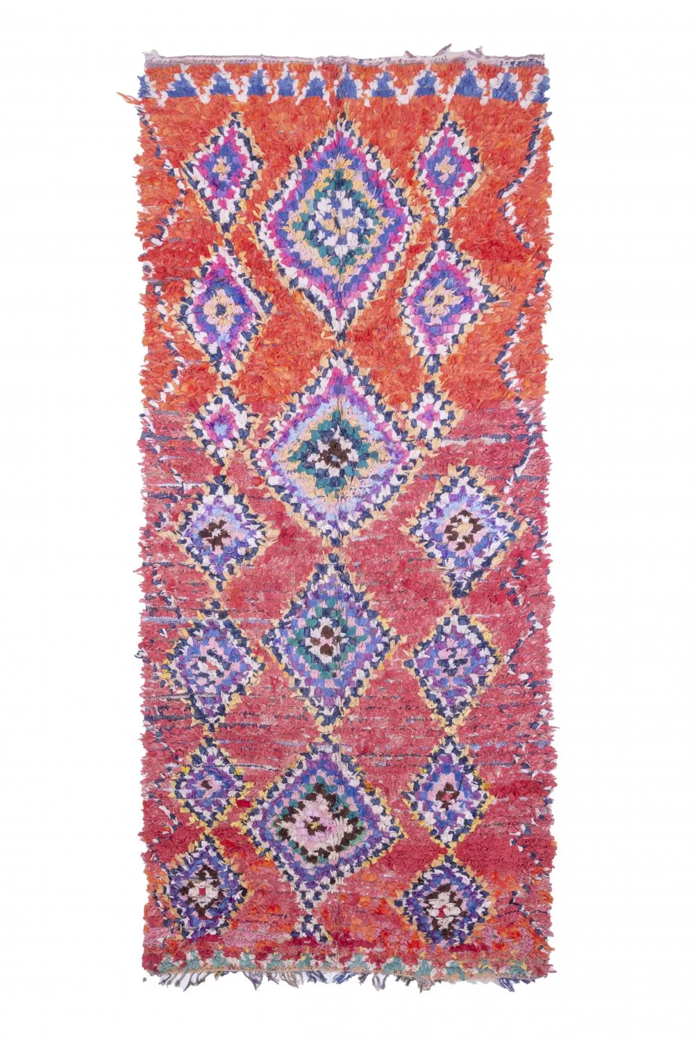 Tapis Marocain Berbère Boucherouite 315 x 135 cm