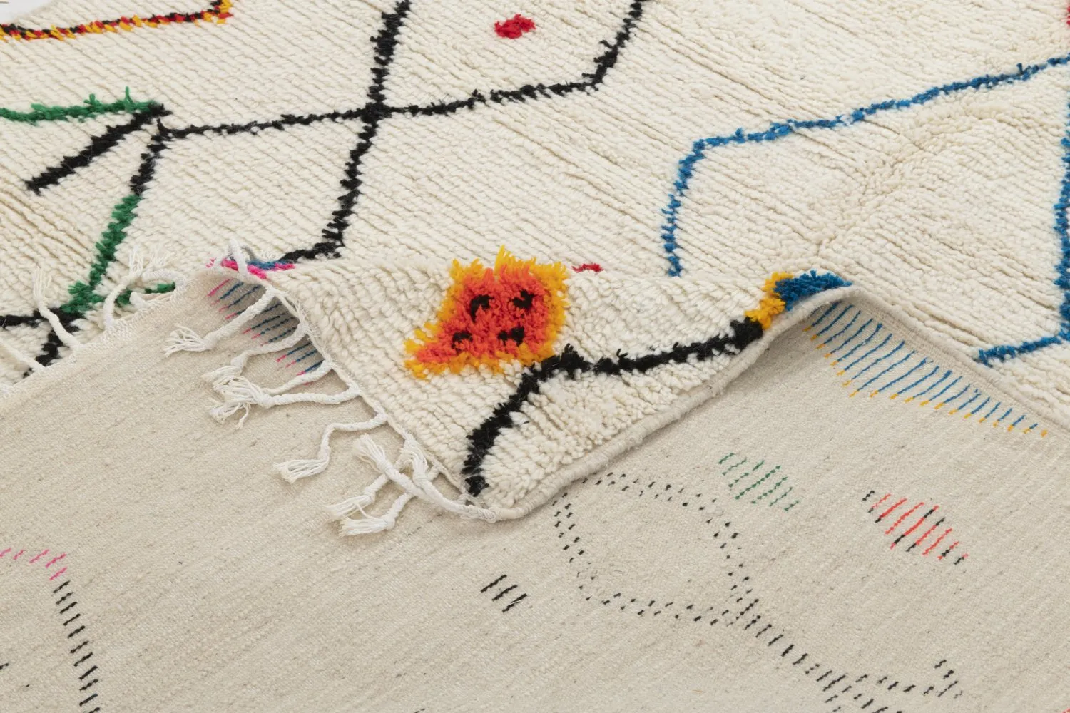 Tapis Kilim marocain Azilal 290 x 190 cm