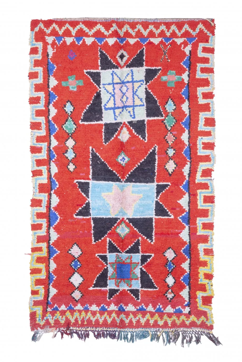 Tapis Marocain Berbère Boucherouite 275 x 170 cm