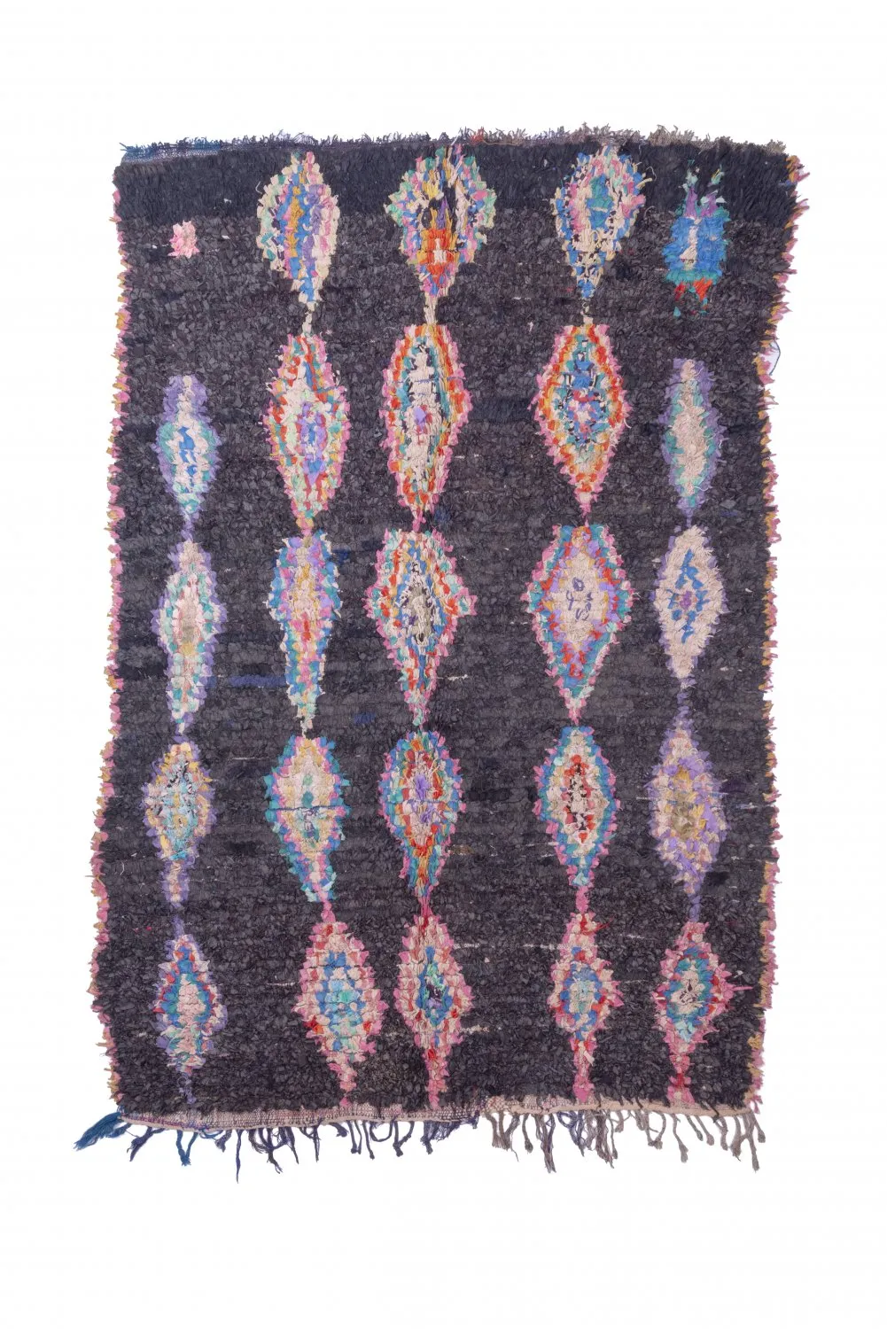 Tapis Marocain Berbère Boucherouite 260 x 145 cm