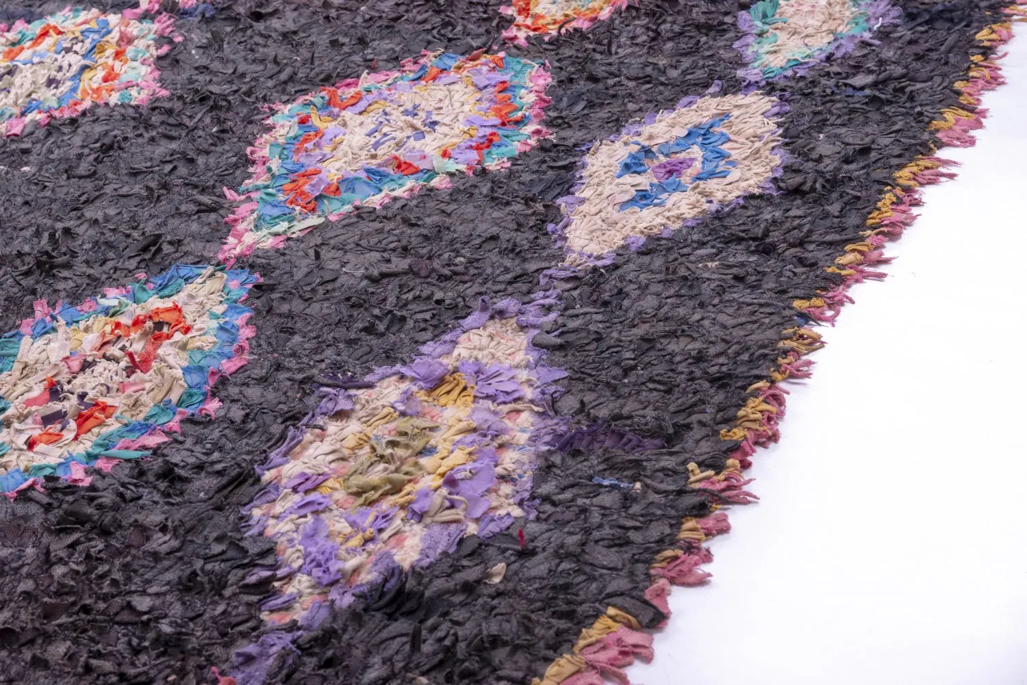 Tapis Marocain Berbère Boucherouite 260 x 145 cm