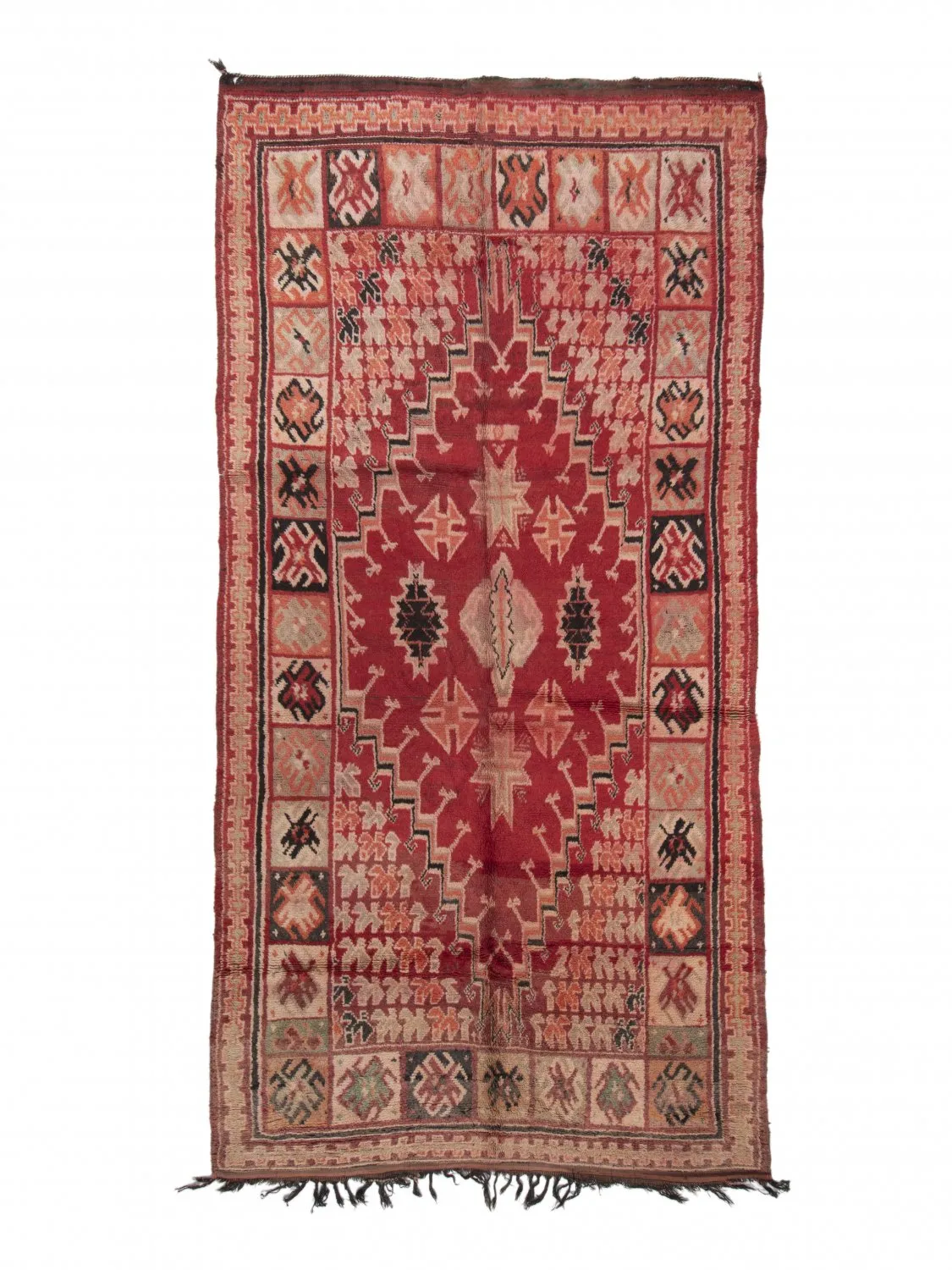 Tapis Kilim marocain Azilal Édition spéciale 380 x 180 cm