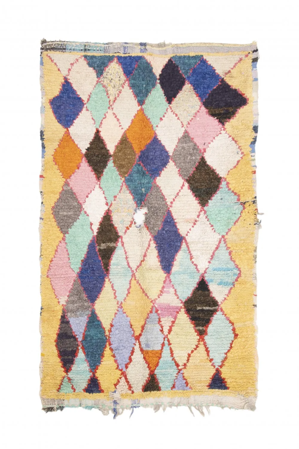 Tapis Marocain Berbère Boucherouite 200 x 120 cm