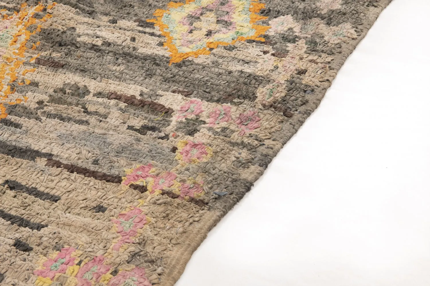 Tapis Marocain Berbère Boucherouite 195 x 110 cm