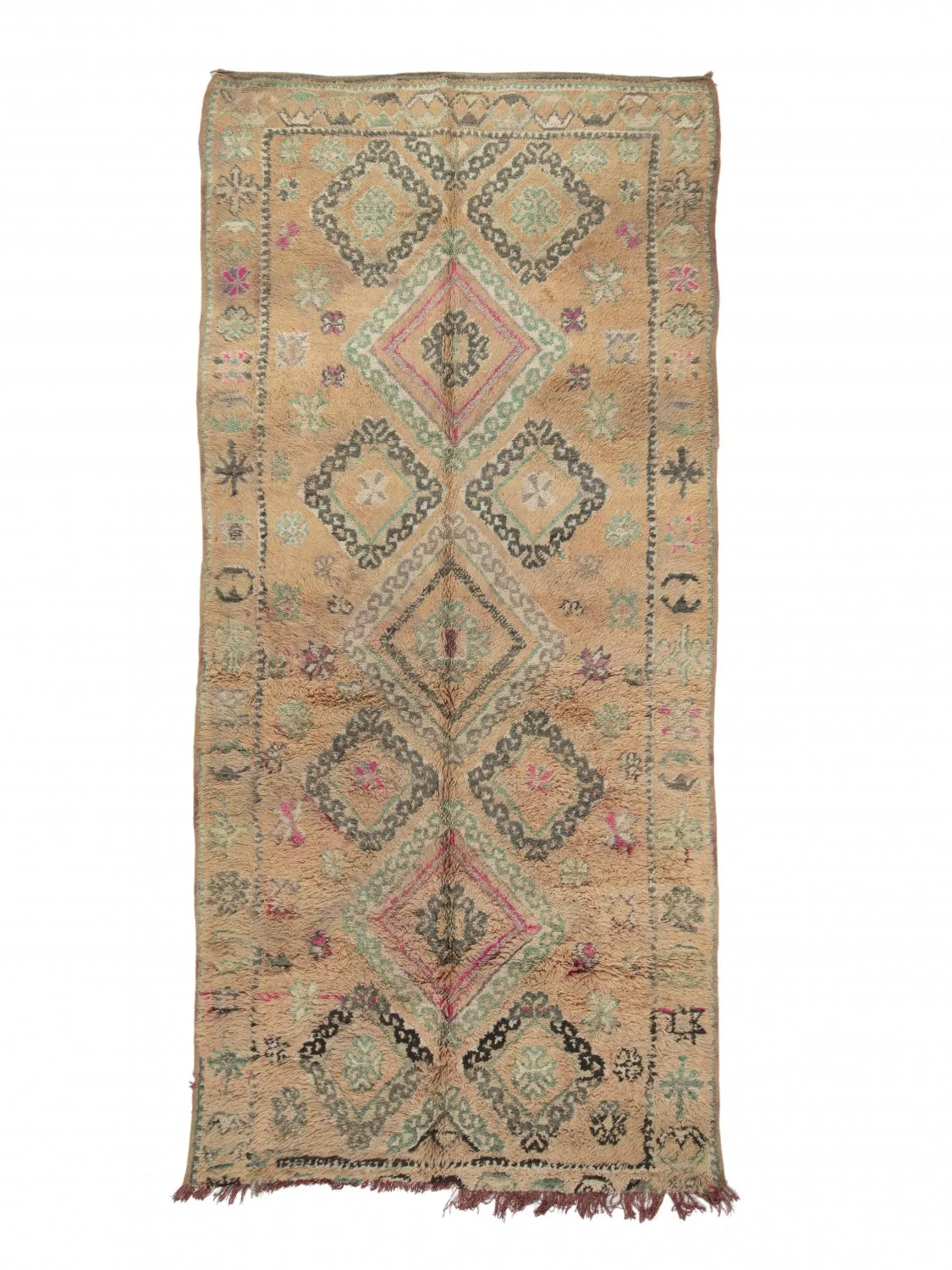 Tapis Kilim marocain Azilal Édition spéciale 390 x 190 cm