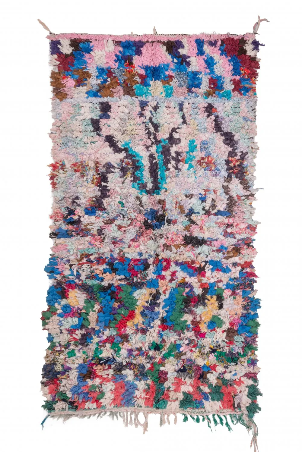 Tapis Marocain Berbère Boucherouite 220 x 140 cm